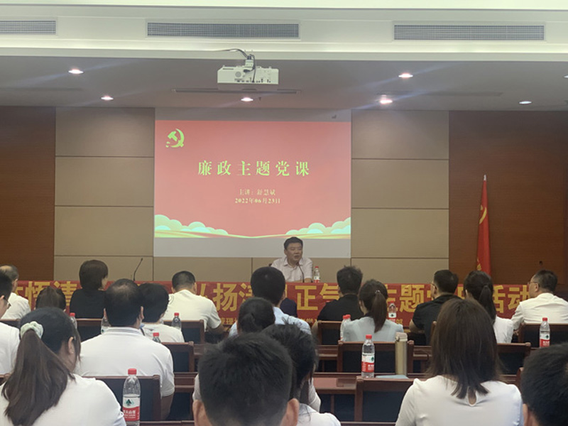 「體悟清廉立世，弘揚(yáng)清風(fēng)正氣」主題黨日活動